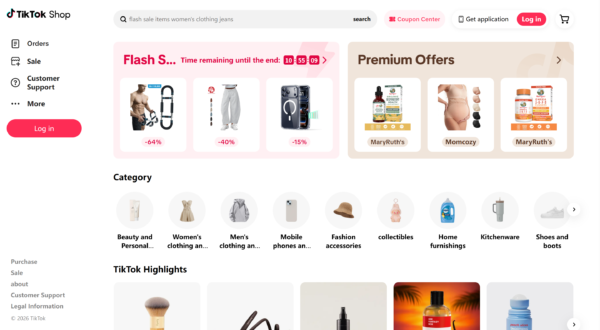 TikTok Shop, Temu, AliExpress, and Etsy
