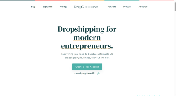 DropCommerce: Best for US and Canada Product Testing