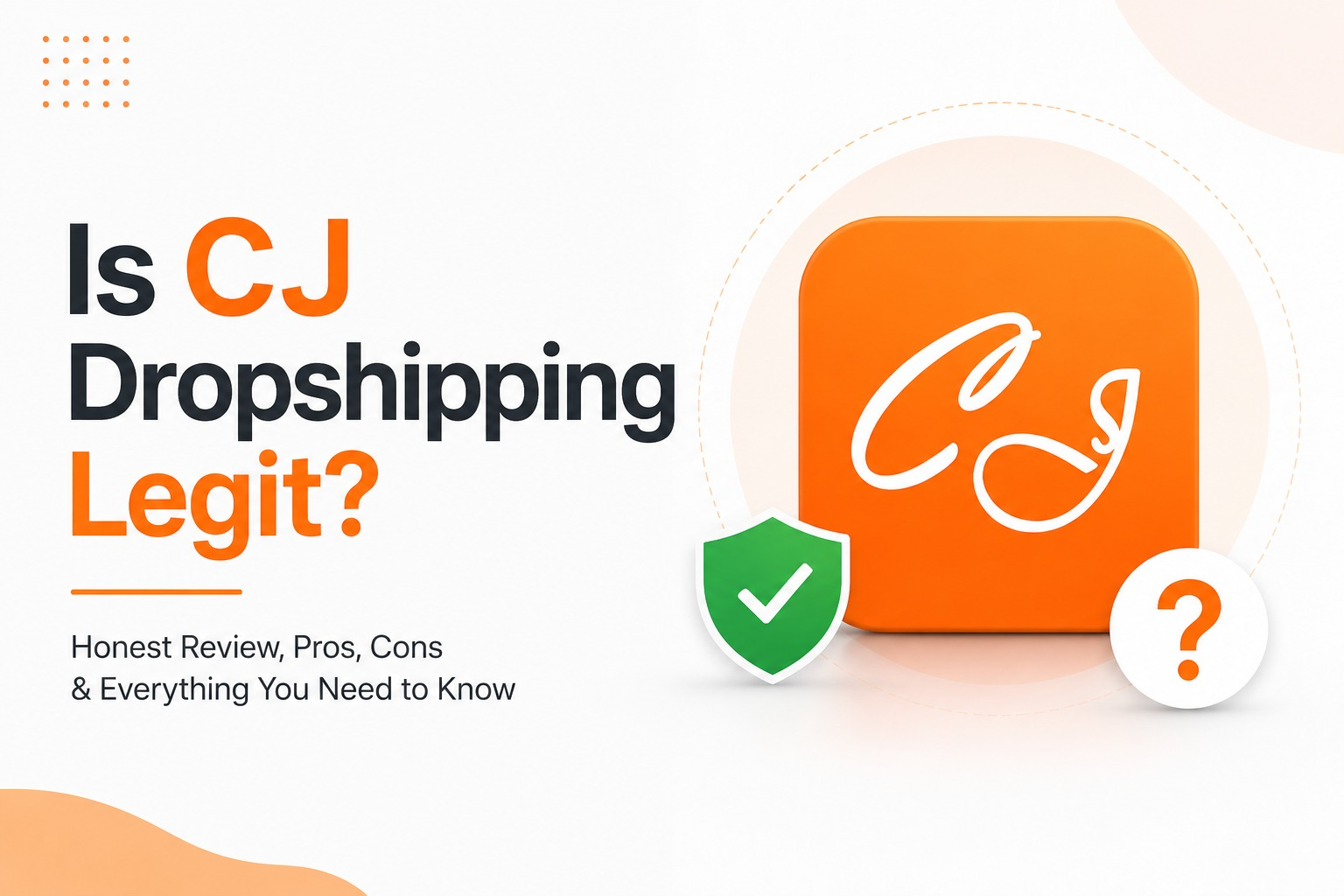 is cj dropshipping legit?