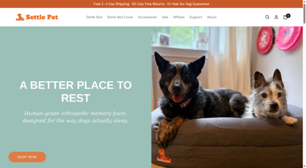Settle Pet: Explain the Construction Behind Comfort