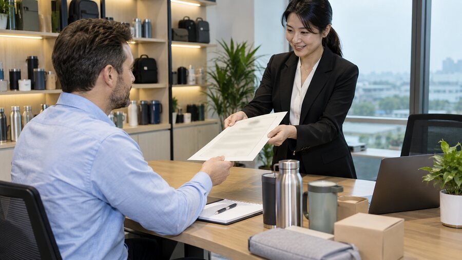 Chinese supplier business license