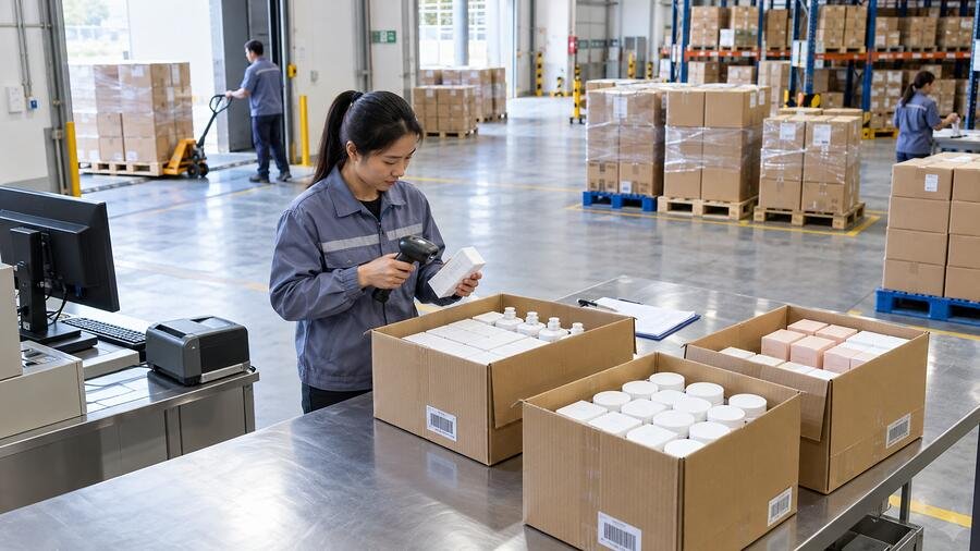 lot tracking for cosmetics fulfillment