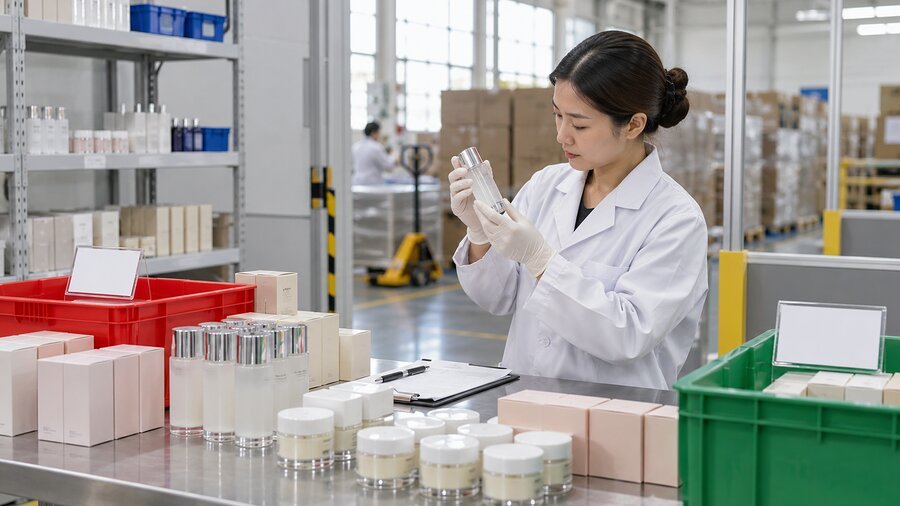 lot tracking for cosmetics fulfillment