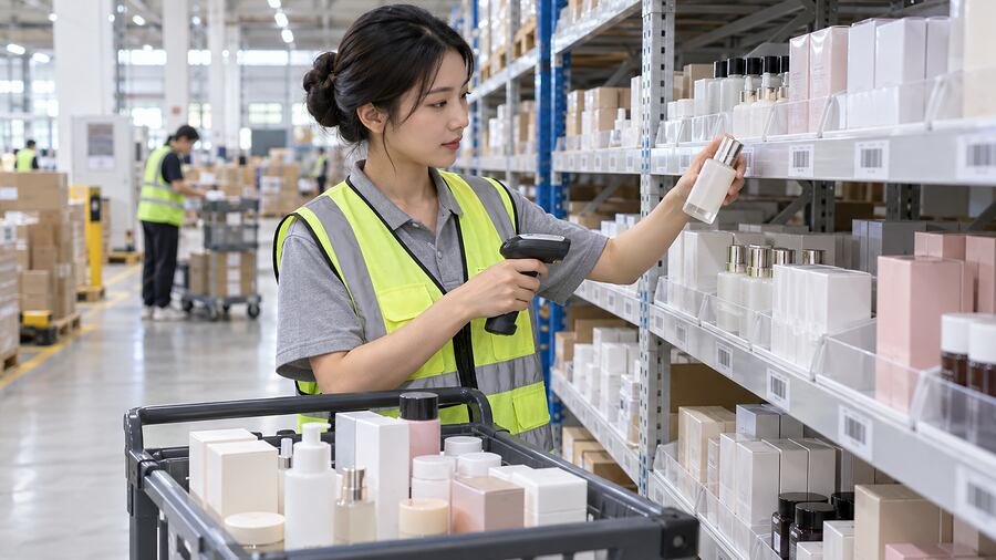lot tracking for cosmetics fulfillment