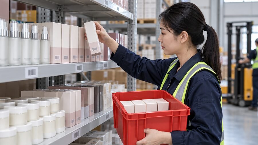 lot tracking for cosmetics fulfillment